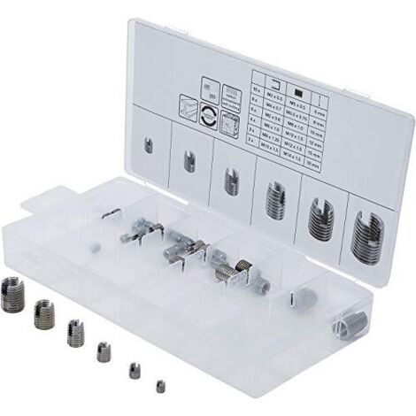 Inserti filettati BGS 6845 autofilettanti 32 pezzi