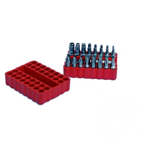 Inserti magnetici cromo vanadio 33 pz.