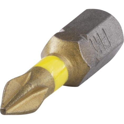 Inserti per Avvitatore Punte Torsion a Croce Philips PH Wolfcraft 2 Pz - Formato: PH 3