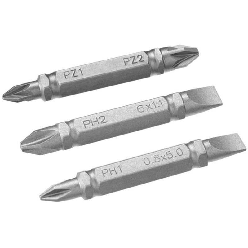 Piranha/ Stanley STA61381 (X61381) 3 inserti doppi MM.48 ass. Stanley pz 1,0