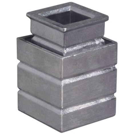 Inserti per barre quadrate da 13 mm in ghisa, 2 pezzi