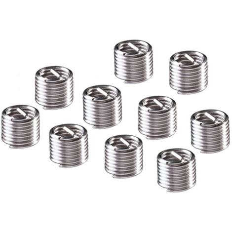 Inserti per riparazione filettature M12, 10 pezzi.