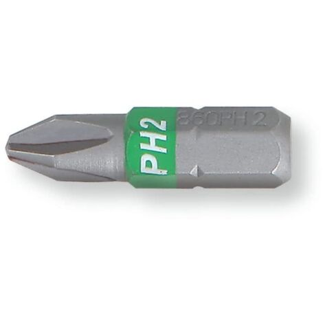 Inserti phillips Beta colorati 1/4 ph 3 con impronta a croce 25 mm