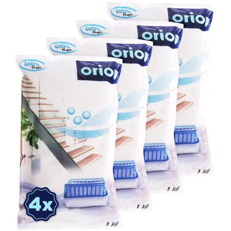 Inserto absorbente de humedad ULTRA FRESH gránulos 1 kg 4 piezas.