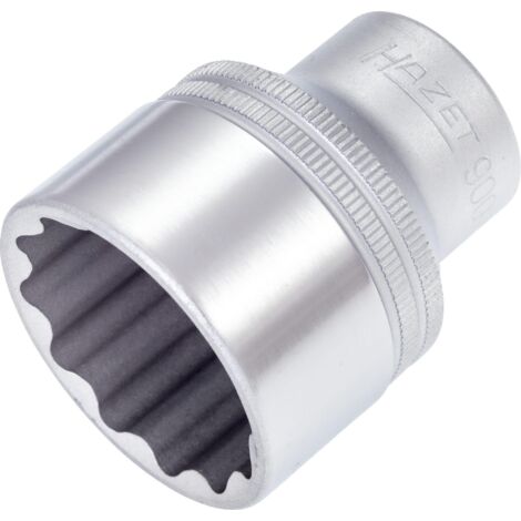 Inserto chiave a bussola 900Z-32 ∙ Attacco quadro, cavo, 1/2 di pollice (12,5 mm) ∙ Profilo trazione con doppio esagono esterno ∙ AC 32 mm