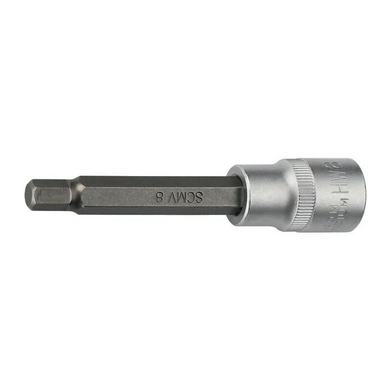 Image of Inserto per chiave a bussola Bussola esagonale da 1/2 pollice SW 7mm L.100mm PROMAT