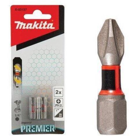 Inserto cruz Phillips para destornillador de golpes Makita