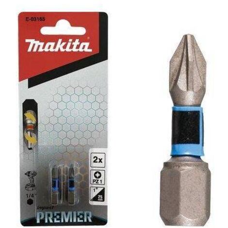 Inserto cruz Pozidriv para destornillador de impacto Makita