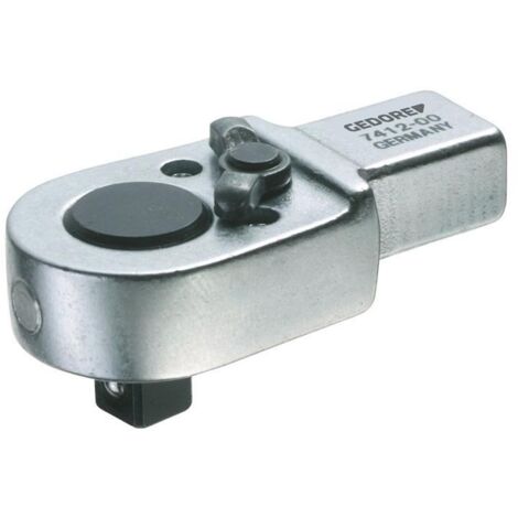 Inserto de carraca reversible 7412-00 1/4 pulgada 9x12mm CV acero GEDORE