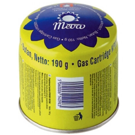 Inserto de cartucho de gas para estufa de gas - perforado 190 g