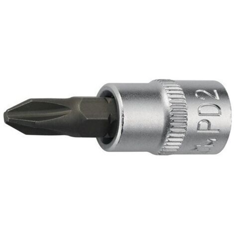 Inserto de llave de tubo 1/4 pulgada PH PH 2 L.32mm PROMAT