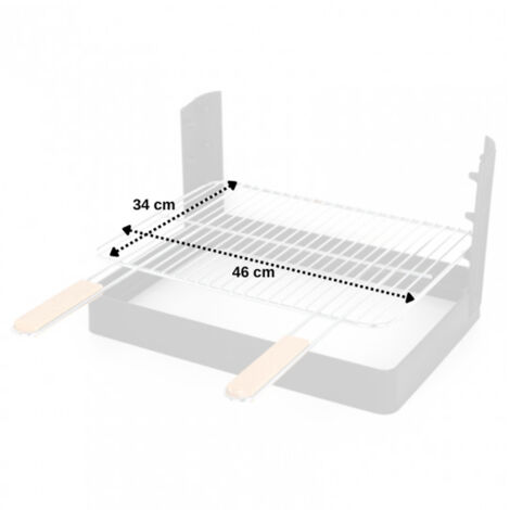 inserto de parrilla 45,5x34cm - 700010 - somagic -