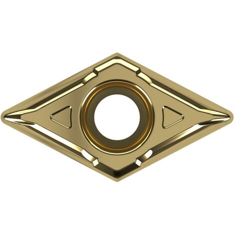 Inserto de torneado para torno Fervi dcmt070204n