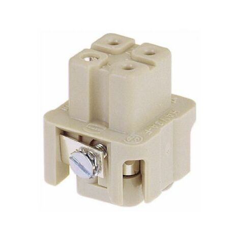 Inserto femmina 3 poli SCA920.0032711 per connettori elettrici industriali