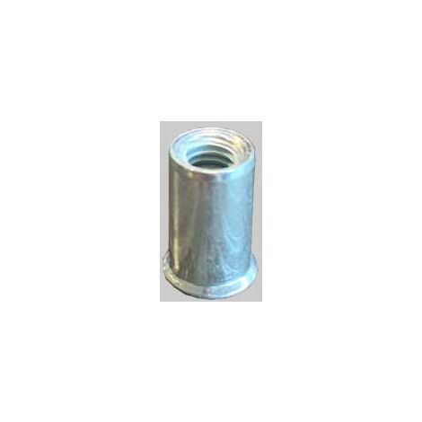 Inserto filettato a testa ridotta m8x16,5 conf. da 200 pz
