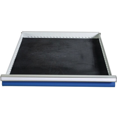 Inserto in gomma per cassetti nero per armadio larghezza 600mm per armadi / banchi da lavoro