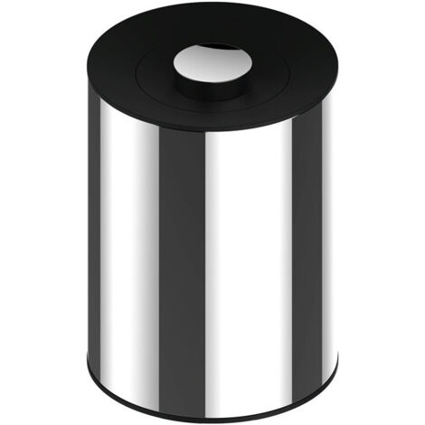 Inserto in plastica PLAN sciolto nero-grigio KEUCO