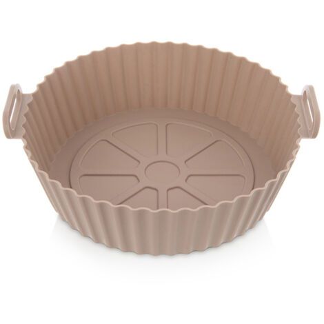INSERTO IN SILICONE PER FRIGGITRICE AD ARIA, COLORE BEIGE, FORMA 23