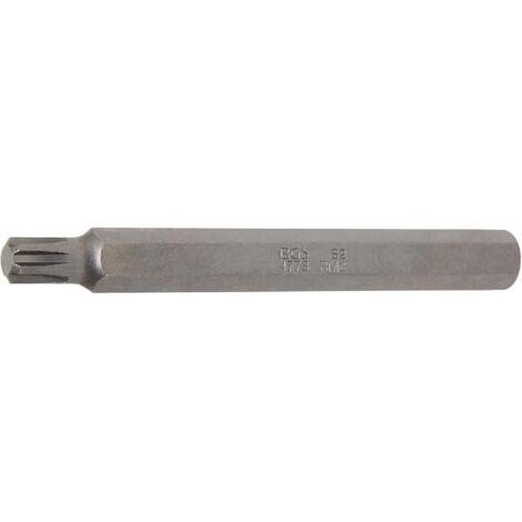Inserto  lunghezza 100 mm  attacco esagono esterno 10 mm (3/8")  profilo a cuneo (per RIBE) M8