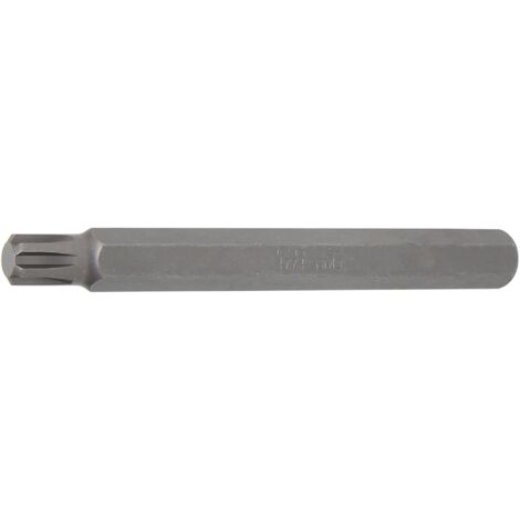 Inserto  lunghezza 100 mm  attacco esagono esterno 10 mm (3/8")  profilo a cuneo (per RIBE) M9