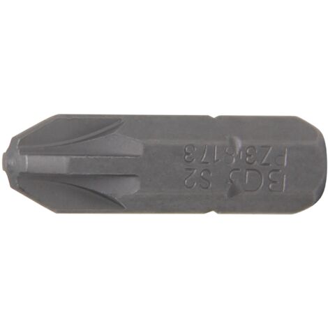 Inserto  lunghezza 25 mm  attacco esagono esterno 6,3 mm (1/4")  PZ3