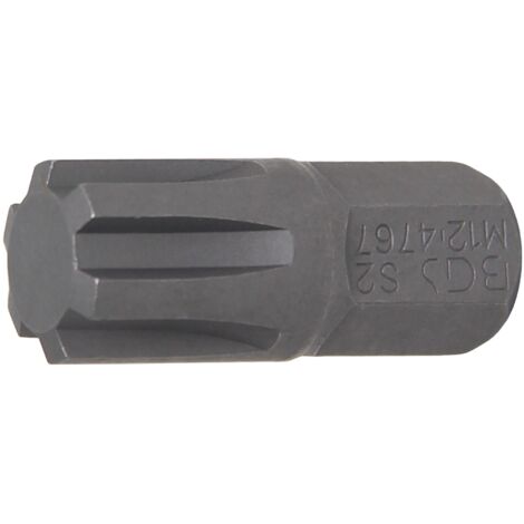 Inserto  lunghezza 30 mm  attacco esagono esterno 10 mm (3/8")  profilo a cuneo (per RIBE) M12