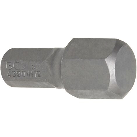 BGS TECHNIC Inserto lunghezza 30 mm attacco esagono esterno 8 mm (5/16") esagono interno 12 mm