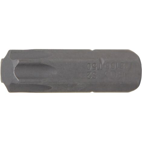 Inserto lunghezza 30 mm attacco esagono esterno 8 mm (5/16") profilo a T (per Torx) T50