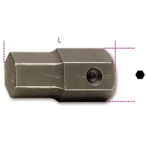 Inserto macchina maschio esagonale 32 mm beta 727/es32 - 32
