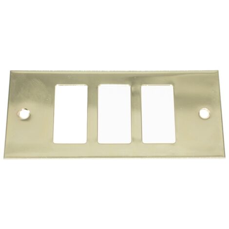 Inserto Master Gold lacado 3 agujeros para completar con el marco 60l213