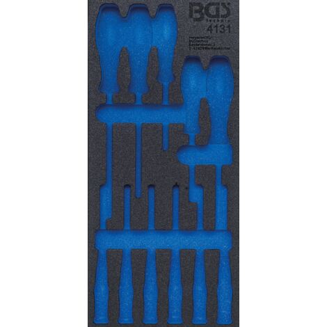 Inserto officina BGS art 4131 schiuma robusta 189x408x32mm