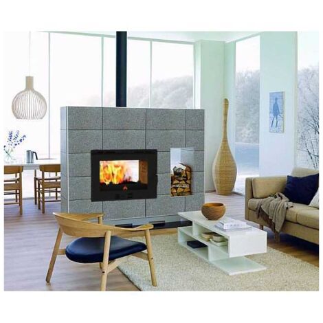 Inserto para chimenea de leña F.lli Lerda L-90 Bifacial 18 Kw