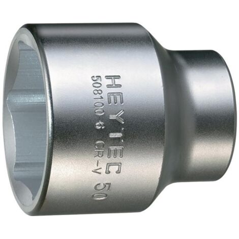 Inserto para llave de tubo 508100-6 3/4 pulgada hexagonal SW 38mm HEYTEC