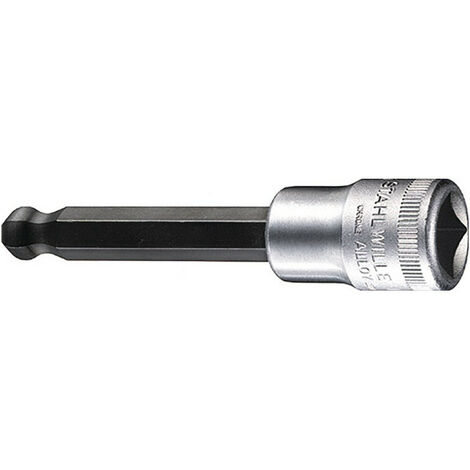 Inserto para llave de tubo 54 KK 1/2 pulgada Vaso hexagonal SW 8mm L.100mm STAHLWILLE