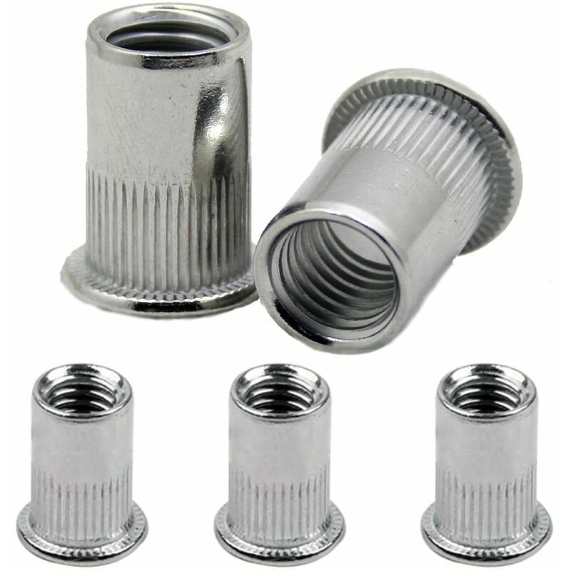 FVO - Inserto per dadi per rivetti M6, 100 dadi in...