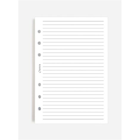 Inserto per organizer A5, linea bianca ANTRA