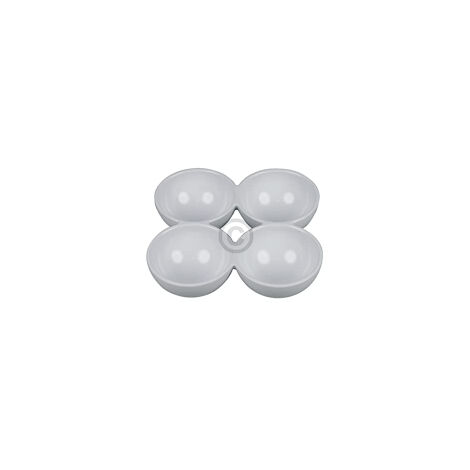 Inserto per uova compatibile con Bosch 00635924 93 x 93 mm per 4 uova in una porta del frigorifero