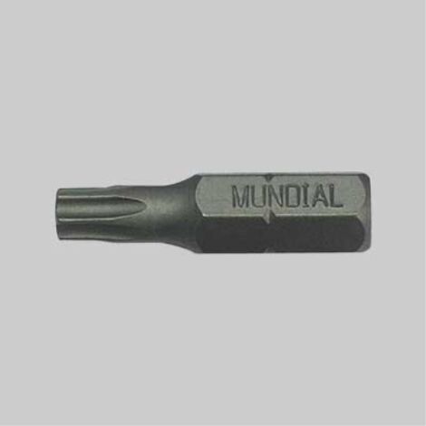 Inserto per viti torx 1/4" mundial tx 9 (12 pezzi) MUNDIAL