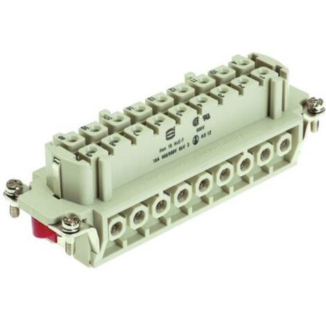 Inserto presa 09 34 016 2701 Harting Contenuto: 1 pz.