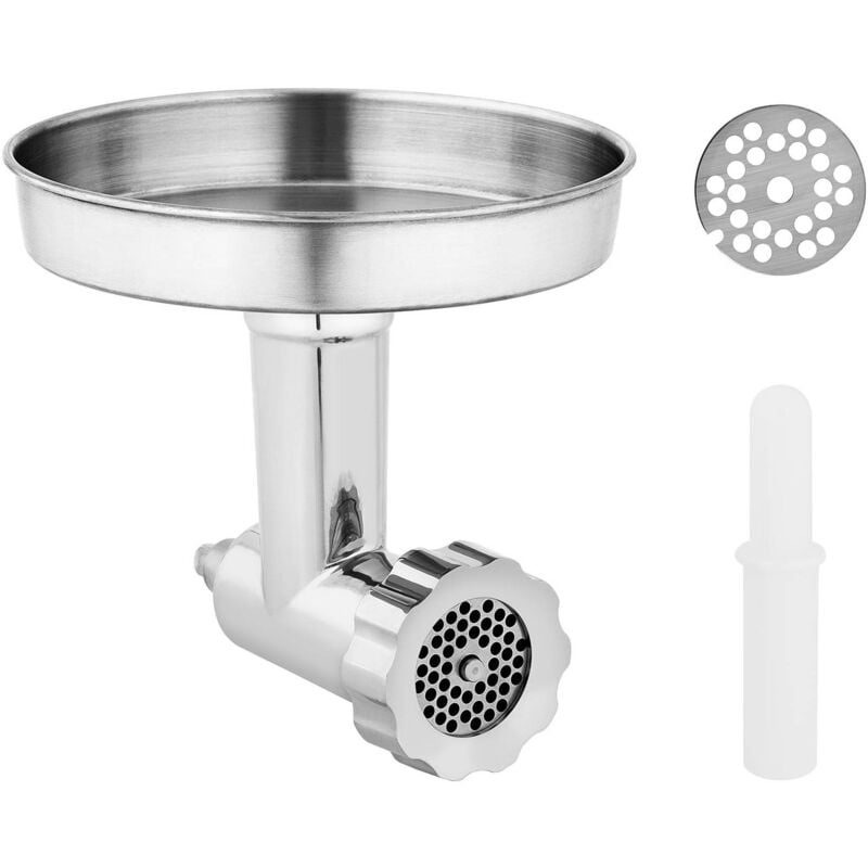 Royal Catering - Inserto Tritacarne Per Planetarie RCPM-7,1D / RCPM-7,1C Acciaio Inox