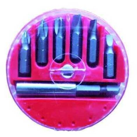 Insertos para atornilladores Vigor Corte/Cruz Set de 7 piezas