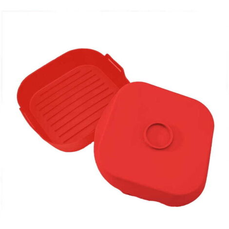 Insertos para freidora de aire SILIPOT SQUARE RED