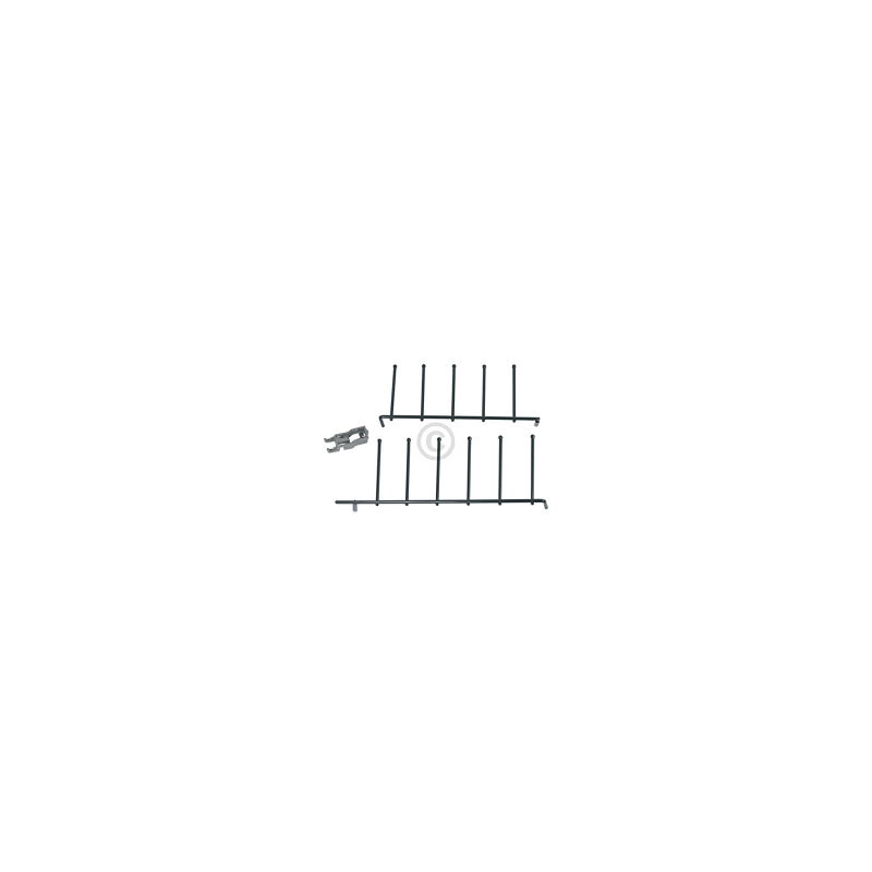 Inserts de panier supérieur compatibles avec Siemens 12004142 Pointes de pliage pour lunettes Lave-vaisselle
