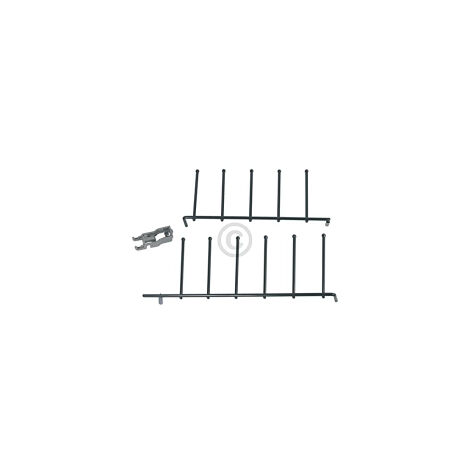 Inserts de panier supérieur compatibles avec Siemens 12004142 Pointes de pliage pour lunettes Lave-vaisselle