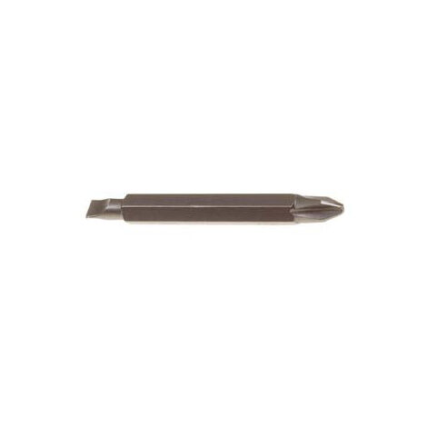Inserts Double Coupe pour Tournevis - ø mm.0,8x4,5+PH croix 1 blister