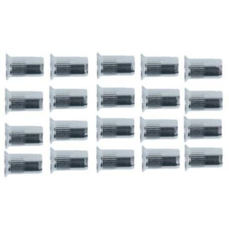 Inserts filetes inox de 3 mm tete fraisee