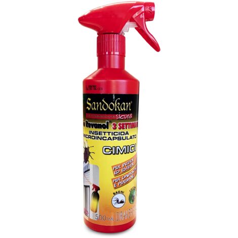 INSETTICIDA CIMICI E RAGNI 500ML