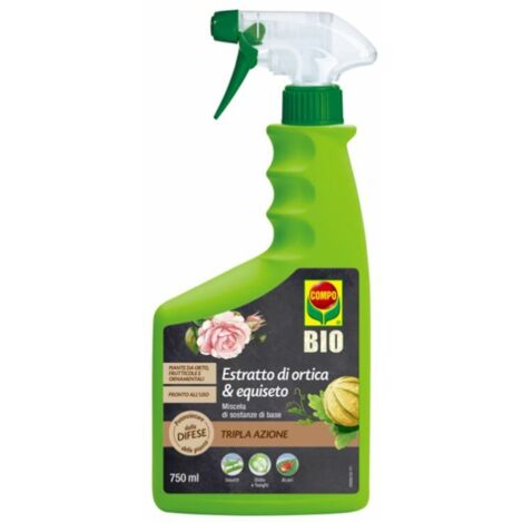 Insetticida naturale Tripla Azione – 750ml – COMPO BIO – Protezione completa per orto e giardino