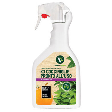 Insetticida per cocciniglie KO spray 750 ml – azione preventiva e curativa – KO