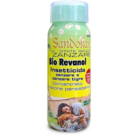 insetticida sandokan "adulticida bio revanol" 500 ml